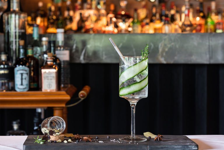 Recept voor Gin met komkommer